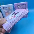 50k Sanrio rollover quicksand foam meteor ball coil book student pocket notebook Kuromi portable book. 