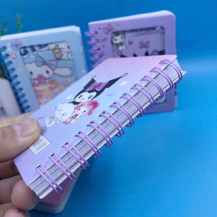 50k%20Sanrio%20rollover%20quicksand%20foam%20meteor%20ball%20coil%20book%20student%20pocket%20notebook%20Kuromi%20portable%20book%20-%20Image%206