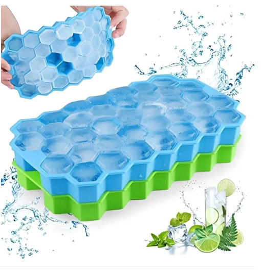 Silicone Honeycomb Design Ice Cube Tray