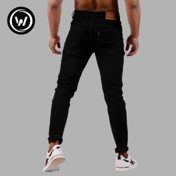Wraon%20Black%20Stretchable%20Premium%20Choose%20Jeans%20For%20Men%20-%20Fashion%20%7C%20Pants%20For%20Men%20%7C%20Men's%20Wear%20%7C%20Jeans%20Pants%20%7C%20-%20Image%204