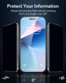 ESR iPhone 16 Pro Max Privacy Screen Protector Anti-Spy Tempered Glass Privacy Screen Protector with Easy Installation Tool. 