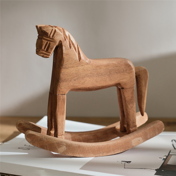 (GGBR)%20Vintage%20Carved%20Wood%20Rocking%20Horse%20Animals%20Decorated%20with%20Wood%20Carved%20Craft%20Horse%20Figurines%20for%20Home%20Decoration%20-%20Image%204