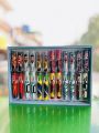 12 pcs Football Player printed Erasable Bullet pen set ( 4 pcs Ronado, 4 pcs Messi , 2 pcs Neymar & 2 pcs Mbappe) ). 