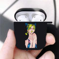 JoJo's Bizarre Adventure JoJo Anime Soft silicone TPU Case For AirPods Pro 1 2 3 4 Black Wireless Bluetooth Earphone Box Cover. 