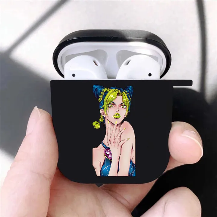 JoJo's%20Bizarre%20Adventure%20JoJo%20Anime%20Soft%20silicone%20TPU%20Case%20For%20AirPods%20Pro%201%202%203%204%20Black%20Wireless%20Bluetooth%20Earphone%20Box%20Cover%20-%20Image%204