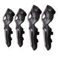 Pro-X Pro X Motorcycle Bike Long Knee Pad Elbow Guard, Stainless Steel Riding Protective Gear, Protection Armor. 