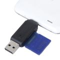 1 Pcs USB 2.0 + USB Mini OTG SD Card Reader & 1 Pcs E27 Smart Control Lamp Led RGB Light Dimmable. 