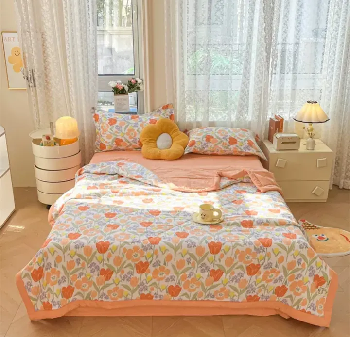 Blanket%20Quilt%20Summer%20Blanket%20Comforter%20180*200%20CM%20Cotton%20or%20Fleece%20AC%20Air%20Conditioning%20Blanket%20Baby%20Children%20Kids%20Quilt%20Extra%20Soft%20Super%20Thin%20Light%20Weight%20Ideal%20for%20Hot%20Warm%20Weather%20Cooling%20Breathable%20Cute%20Design%20Machine%20Washable%20Colorful%20Plain%20Colors%20-%20Image%209