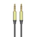 1m 3.5mm Jack Aux Audio Cable 3.5mm Male to Male Cable for Phone Car Speaker MP4 Headphone Jack 3.5 Spring Audio Cables. 