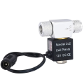 CO2 Solenoid Valve 12V Low Temperature Automatic Control Double Head Regulator for Aquarium for Fish Tank Waterproof EU EU Plug. 