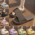 Comfortable Fashion Thick Platform Slippers Beach Shoes Soft Sole Couple Non-slip Flip Flops Slide Sandals Simplicity Unisex House Shoes Men Women. 