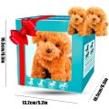 Lovely Stuffed Animals Realistic Robotic Puppy Tail Wagging Interactive Plush Robot Dog Soft Plush Simulation Walking Dog Toy Baby Toy. 