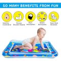 Baby Water Play Mat for Infants and Toddlers Baby Toys for 3 to 24 Months, Strengthen Your Baby's Muscles, Portable. 