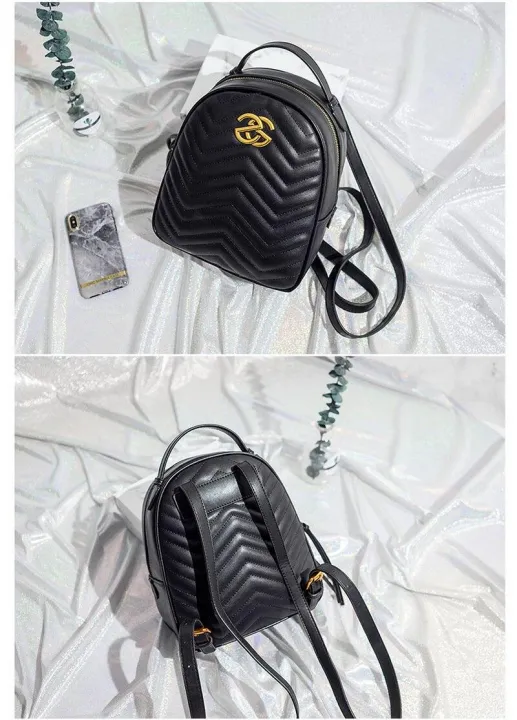 Women's%20Backpack%20European%20And%20American%20Pu%20Leather%20Rhombic%20Shoulder%20Bag%20Large%20Capacity%20Stude%20Backpack%20-%20Image%203