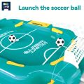 Toys World | Dual Player Table Football Game - Vibrant Green Soccer Table with Yellow Handles & Goals, Perfect for Youngsters & Parents, Ideal Birthday & Easter Gift, Soccer Table Game|Playful Design|Plastic Construction, Soccer Table. 