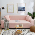 Solid Color All-Season Sofa Cover Nordic Fashion Knitted Stretch Full Sofa Cover Dustproof Sofa Cushion. 