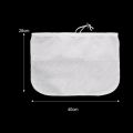 Practical Drawstring Soybean Milk Filter Bag Reusable Easy Clean Fruit Juice Filter Fine Mesh Wine Water Filterate Pouch Kitchen Gadgets. 