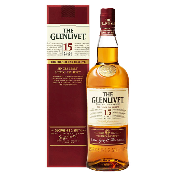 The Glenlivet 15 Years Whisky - 1L -By Cheers Online