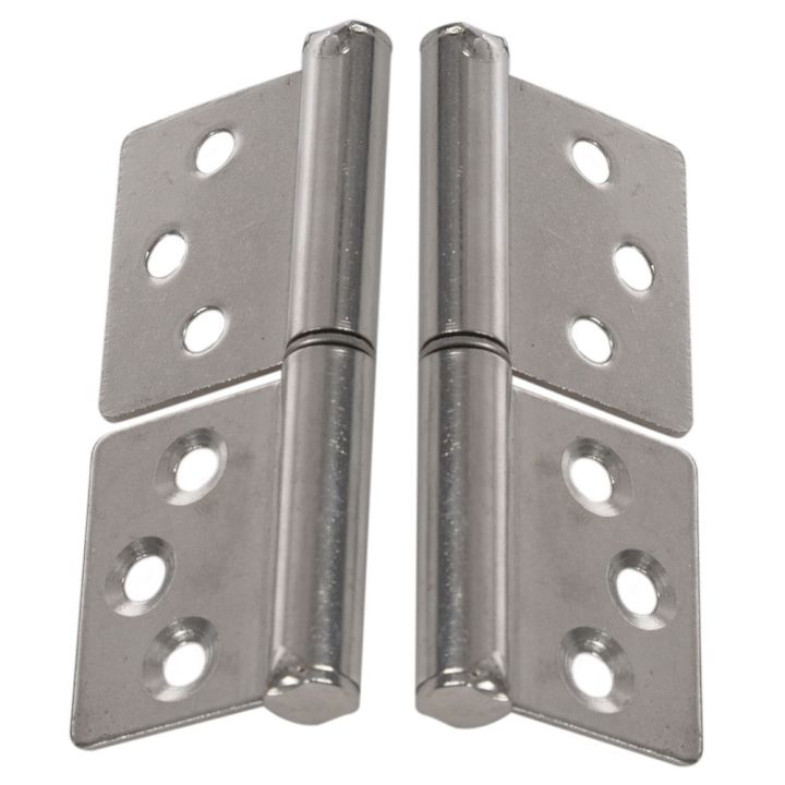 NAMUNY%202%20Pcs%203%20Inch%20360%20Degree%20Rotating%20Window%20Door%20Flag%20Hinge%20&%20100Pcs%20Flat%20Self-Tapping%20Screw%20-%20Image%208
