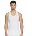 Rupa White Jon RN Vest For Men - Fashion | Innerwear For Men | Vest For Men. 