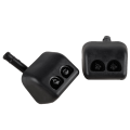 JINMY 2X Car Headlight Washer Water Nozzle for Montero V73 V77 V75 MN117091C MN117092C. 