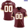 Anedshaop Custom Burgundy White American Football Jersey Personalized Printed women>women Team Name Number Men Women Youth Kids Uniform Fans Gift. 