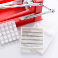 NAMUNY Stainless Steel French Fry Cutter Potato Vegetable Cutters 2 Blades, Red. 