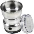 Nima Mini Mixer Grinder Single jar Juicer Mixer Grinder (1 Jar, Silver). 