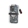 PMH Tech Youngkit Futuristic Magsafe Case For iPhone 14 Plus Circuit Design Protective Cover. 