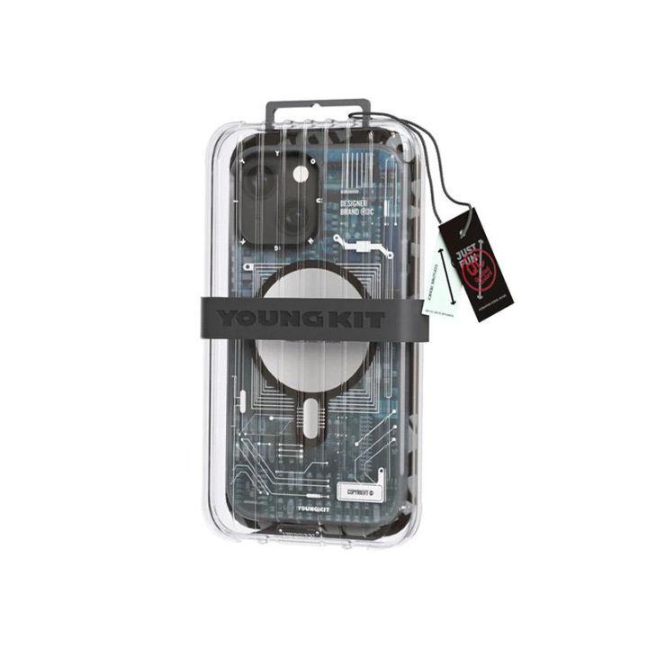 PMH%20Tech%20Youngkit%20Futuristic%20Magsafe%20Case%20For%20iPhone%2014%20Plus%20Circuit%20Design%20Protective%20Cover%20-%20Image%204