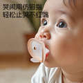 Newborn Pacifier Ultra Soft Baby Sleep Aid Artifact Breast Milk Shape Anti-Colic Food Grade Silicone Material. 