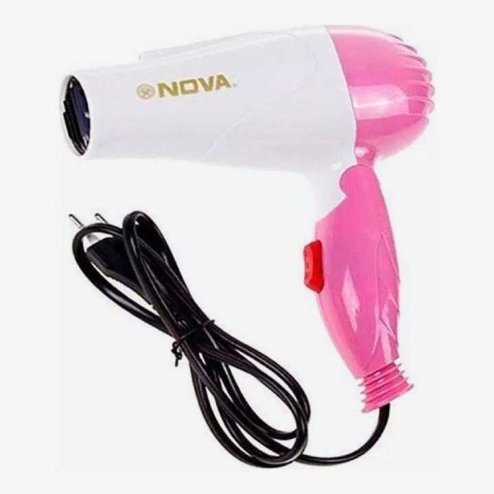 Nova Foldable Mini Hair Dryer 1000W Nv-1290