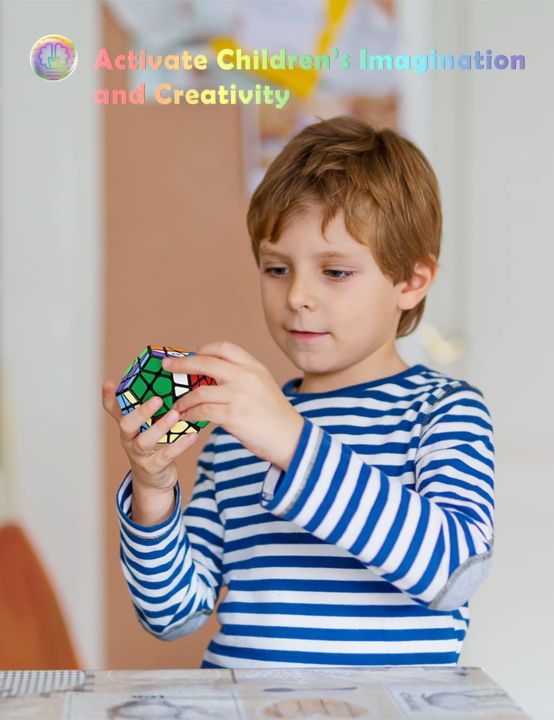 Qi%20Yi%20S%20Megaminx%20Magic%20Speed%20Cube%20Colorized%20Sticke%20Based%20-%20Megamix%20-%20Image%204