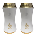 JINMY 2X Burner Portable Electric Dukhoon Arabian Censer Rechargable Car Incense Burner Aroma Diffuser Ramadan Gifts C. 
