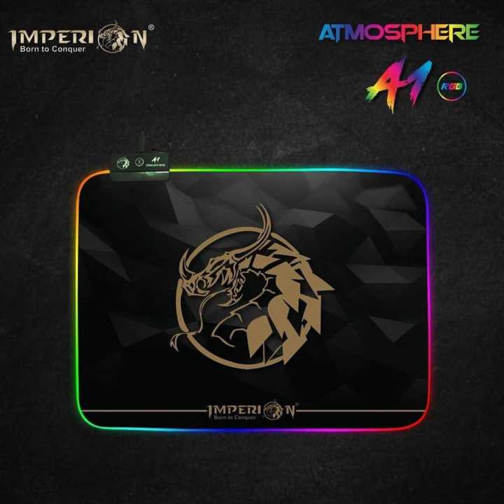 Imperion Mouse Pad Gaming A1 360MM X 260MM X 4MM Atmosphere Led RGB