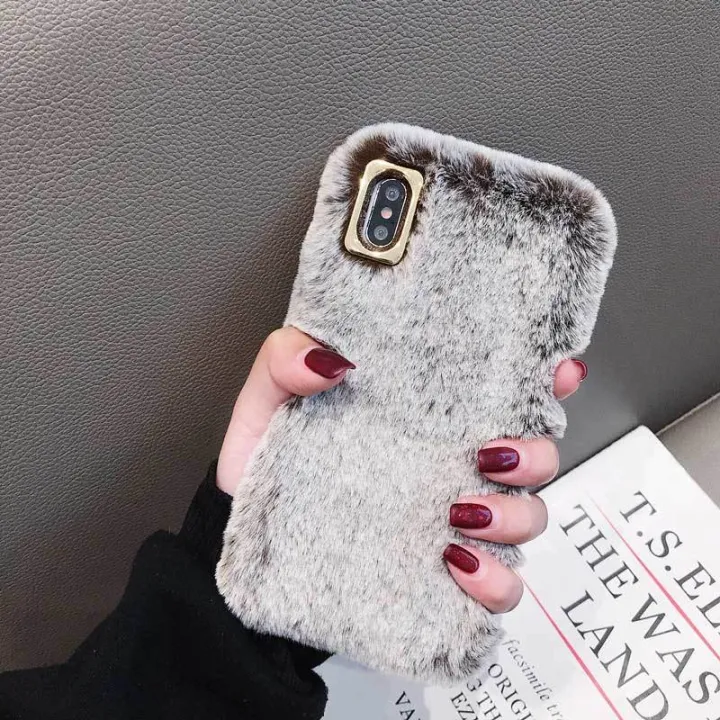 New%203D%20Cute%20Rabbit%20Ears%20Furry%20phone%20case%20For%20iPhone%205S%206%207%208%20Plus%20X%20XR%20XS%20MAX%2011%20Pro%20Hairy%20Warm%20For%20Samsung%20S8%20S9%20S10%20Note10%209%20Cover%20-%20Image%207