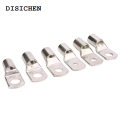 DISICHEN New SC Nose Terminal SC6 SC10 SC16 SC25 Copper Wire Lugs Ring Bare Cable Electric Crimp DTGA Cable Connector 5mm 6mm 8mm 10mm 12mm. 