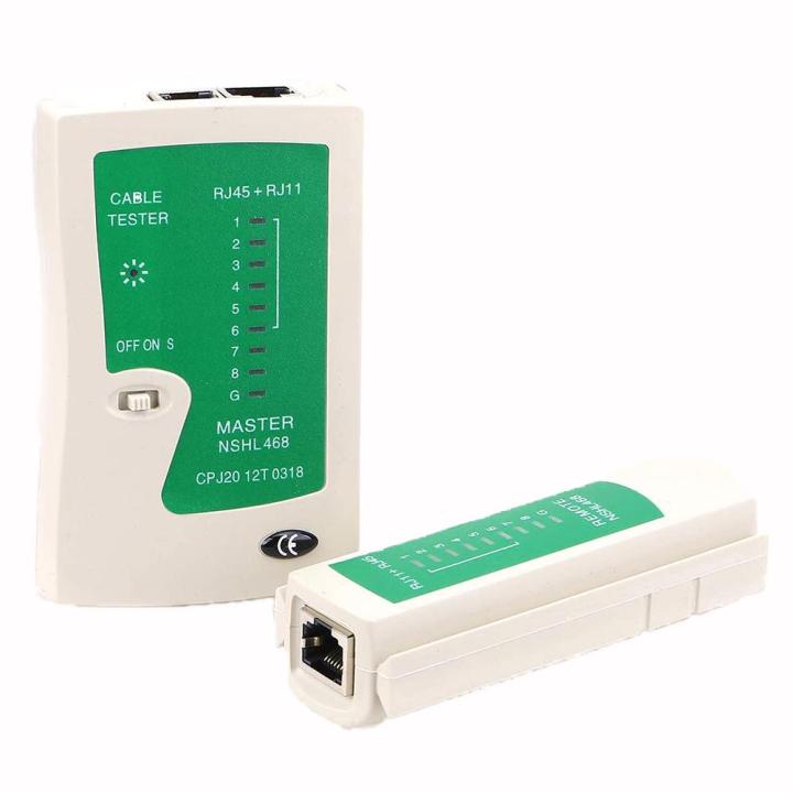 Rj45 Cable Lan Tester Network Network Cable Tester Rj45 Rj11 Rj12 Cat6 Lan Cable Tester Networking Tool