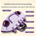 Fashion Portable Dog Carrier Bag Breathable Handheld Cat Handbag Comfortable Dog Sling Backpack Walking. 