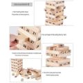 Jenga Wooden Toy | Classic Number Game | Stacking Block Game | Educational & Fun | Family Board Game. 