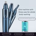 3In1 Nose Hair Trimmer Cordless Hair Clippers USB Rechargeable Neck Eyebrow Hair Trimmer Men'S Hair Cut Tool. 