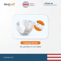 MumBuds USA ZIPLOCK Tape Style Diapers Size-4 L (9–14 kg) 38 Pcs | Ultra Thin, Soft & Breathable Baby Diapers. 