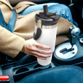 NAMUNY 20oz Stainless Steel Vacuum Insulated Bottle Travel Coffee Mug Double Wall Insulated with Handle for Women and Men,B. 