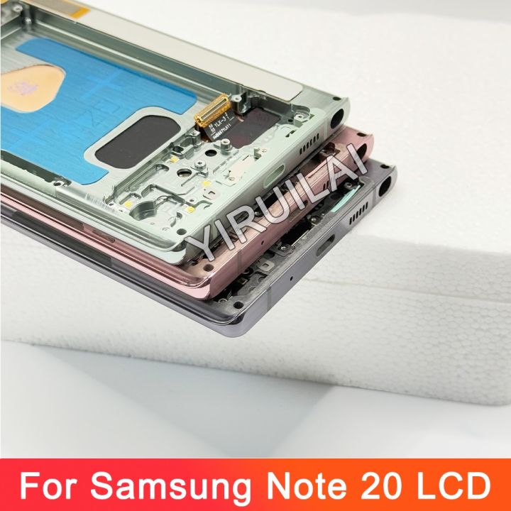 HOT%20Super%20OLED%20Note20%205G%20with%20Frame%20LCD%20For%20Samsung%20Galaxy%20Note%2020%20N980F%20N980F/DS%20N981B/DS%20N981U%20Display%20Touch%20Screen%20Digitizer%20-%20Image%205