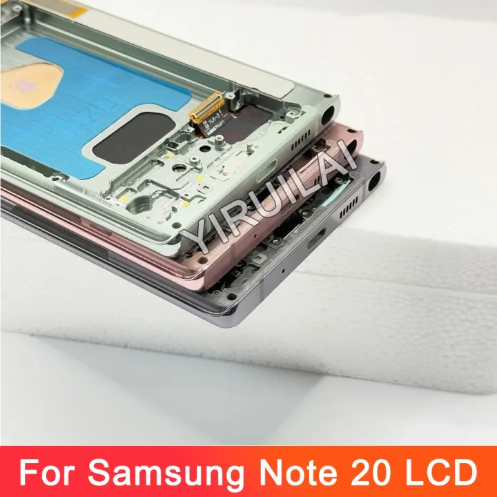 HOT%20Super%20OLED%20Note20%205G%20with%20Frame%20LCD%20For%20Samsung%20Galaxy%20Note%2020%20N980F%20N980F/DS%20N981B/DS%20N981U%20Display%20Touch%20Screen%20Digitizer%20-%20Image%205