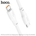 Hoco X93 5A 240W PD Cable Type C to Type C Cable USB3.1 240Watt Fast Charging Data Cable USB C To USB C Cable. 