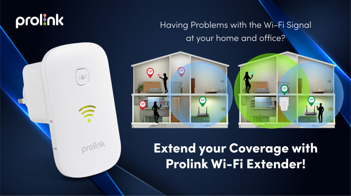 Prolink Wifi Extender with 3-in-1 Function - PEN1201