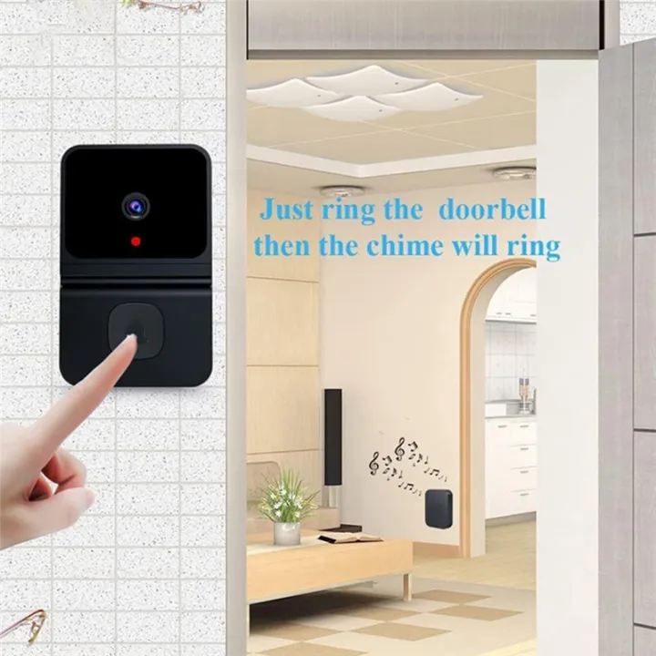 Smart%20Video%20Door%20Bells%20Wireless%20WiFi%20Video%20Doorbell%20with%20Camera%20Smart%20Security%20Doorbell%20PIR%20Motion%20Detection%20-%20Image%203