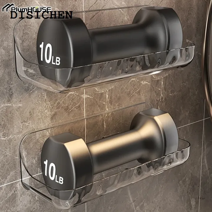DISICHEN%20Fashion%201Pcs%20Bathroom%20Transparent%20Shelf%20Rack%20Wall-mounted%20Washbasin%20No-punch%20Washroom%20Wall%20Mounted%20Cosmetic%20Storage%20Organiser%20-%20Image%206