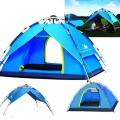Automatic Double Layer Quick Setup 2 Doors Hydraulic Automaticdome Tent With Uv Protection. 